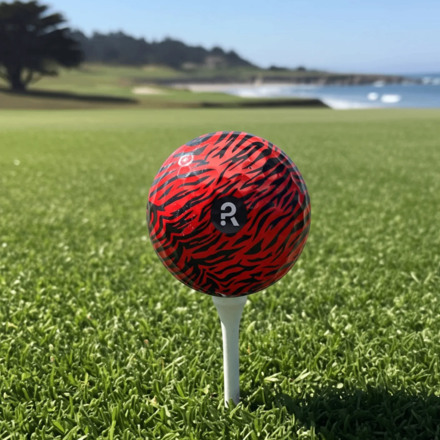 RareShot on the course: Tiger on the tee
