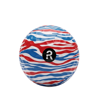 Americana Zebra — RareShot UNCOMMON golf ball