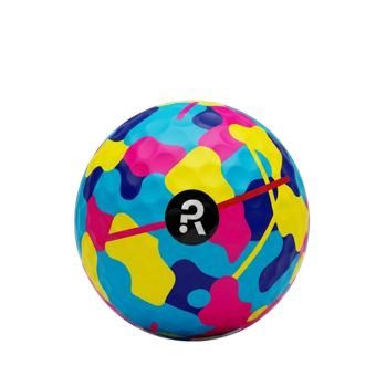 Neon Chaos — RareShot ULTRA RARE golf ball